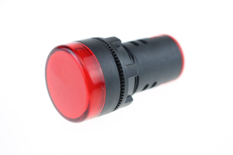Voyant lumineux LED rouge/vert/Huang/bleu/blanc, AD16-22DS/220V: Rouge