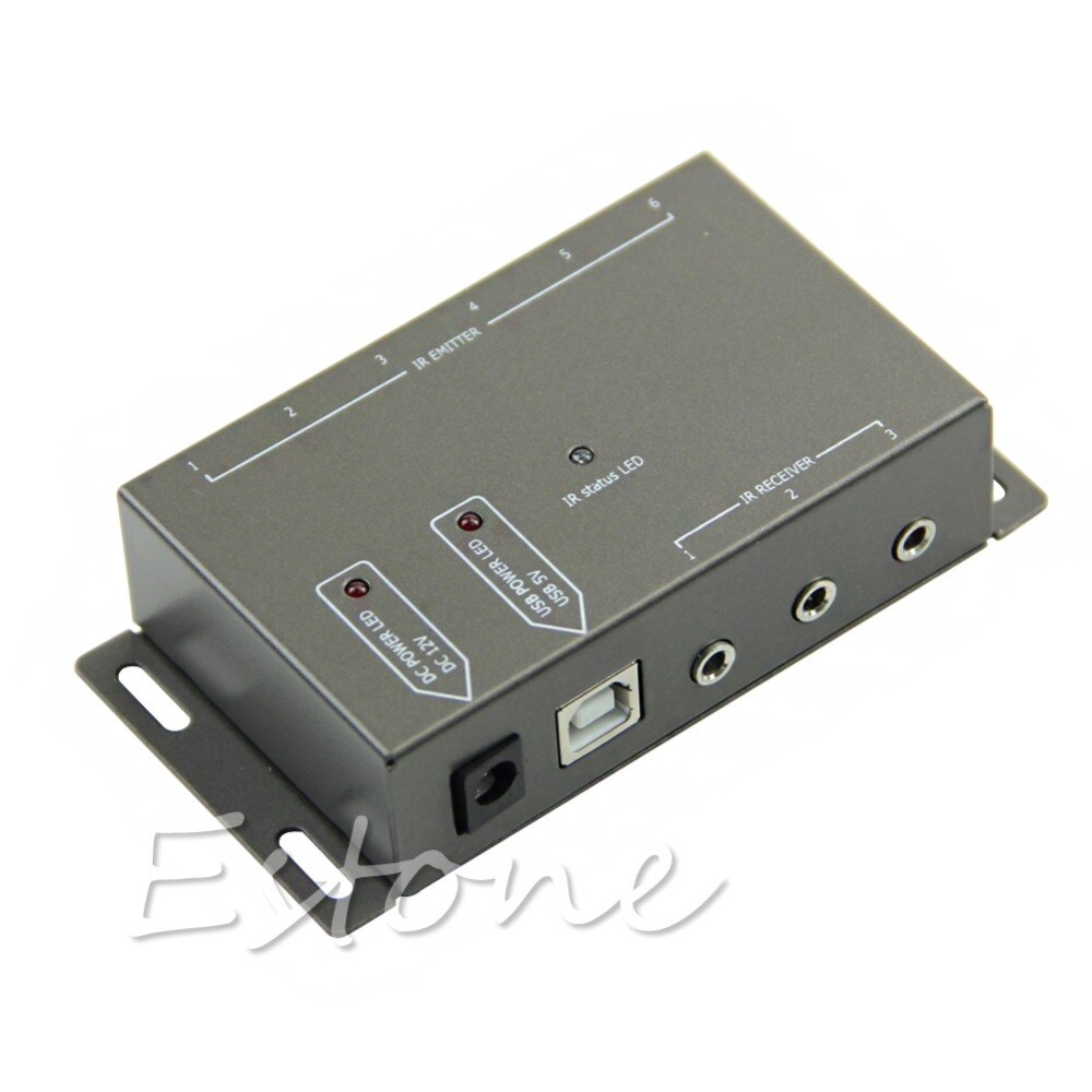 EU IR Remote Extender 8 Emitters 1 Receiver Infrared Repeater Hidden System Kit