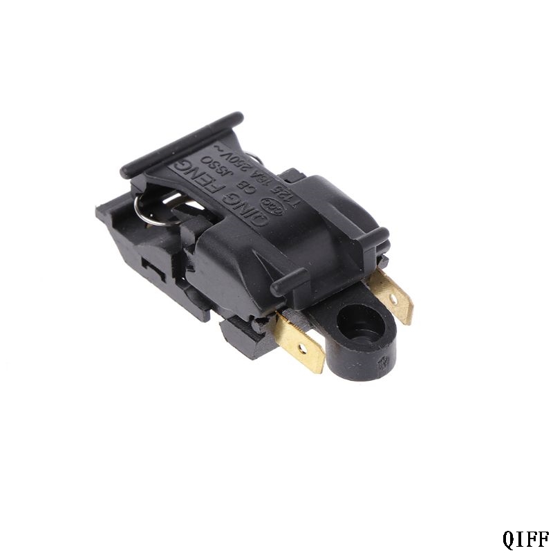1PC 16A Electric Kettle Thermostat Switch 2 Pin Terminal Kitchen Appliance Parts Mar28