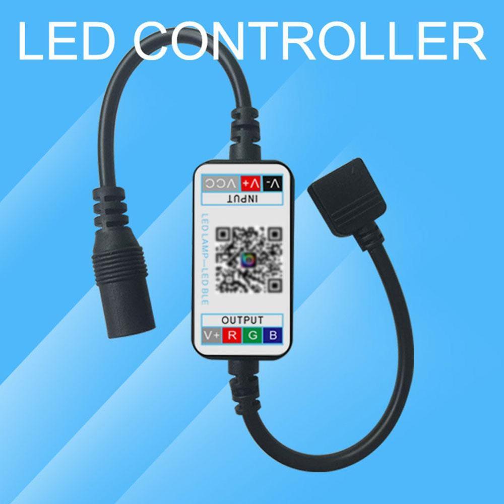 Smart RGB Bluetooth USB LED Remote Controller For 3528 Light Backlight TV Strip 5050 Multicolor RGB Changing L9X6