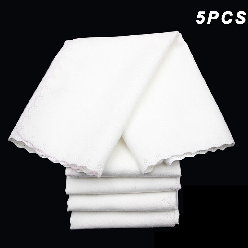 Instrumentos musicales de tela suave para guitarra y violín, accesorios para saxofón, 5 uds.: Blanco