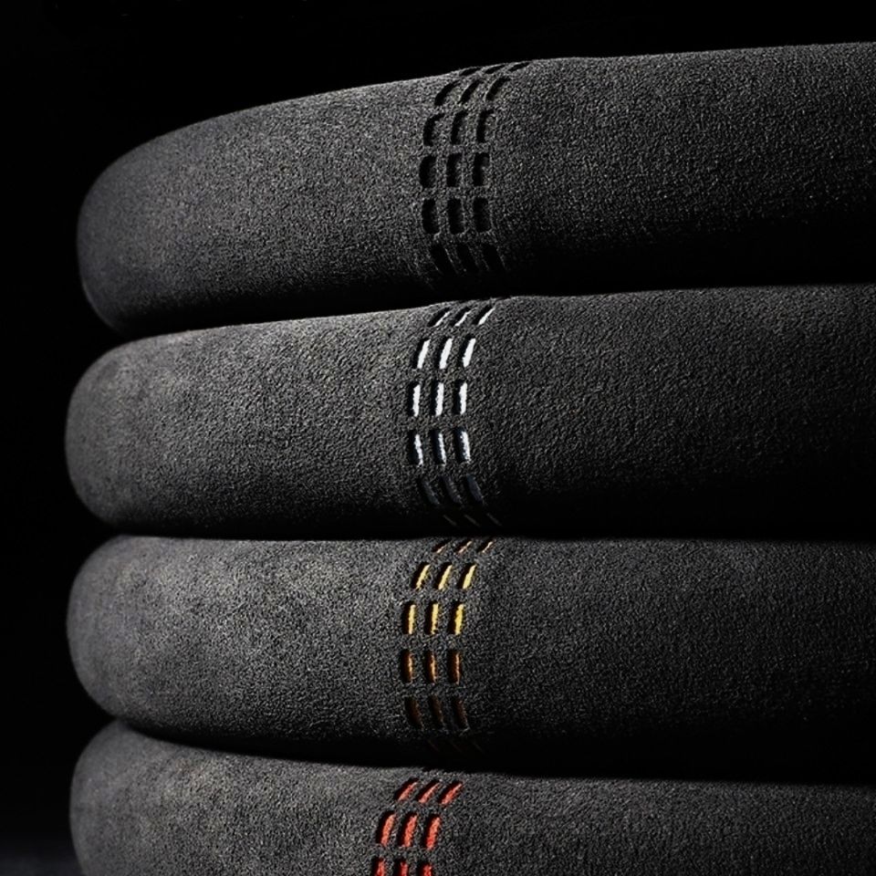 Stuurhoes, Ultra-Dunne, Antislip, D-Vormige Ronde, Ademend, zweet-Absorberend, Suede Cover Voor Alle Seizoenen