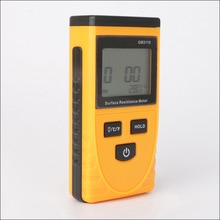 GM3110 Digital Surface Resistance Tester, ESD Tester, Digital Multimeter Electrostatic Analyzer