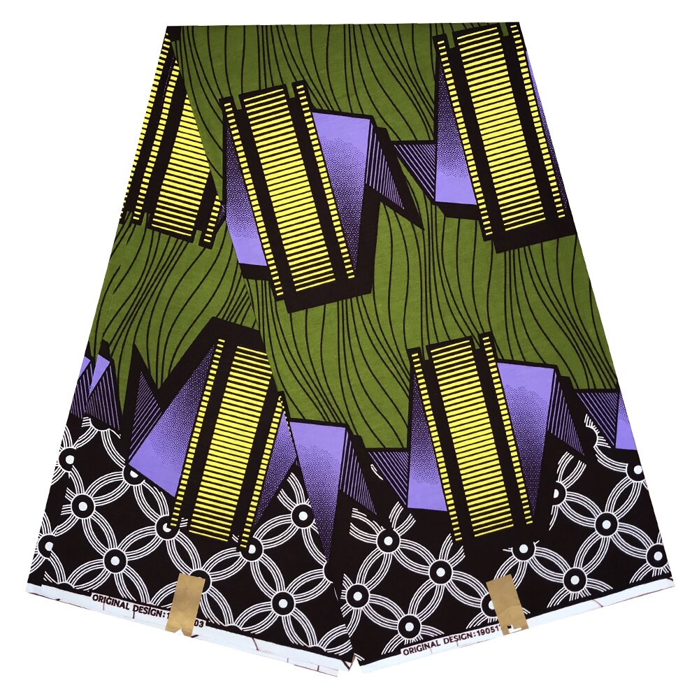 pure cotton wax african print fabric tissue african fabric wax print fabric: Slate Blue