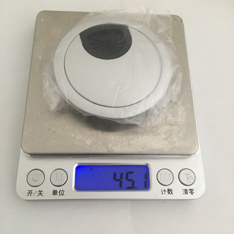 1PC Furniture Hardware Computer Desk Grommet Table Cable Outlet 60mm Zinc Alloy Wire Hole Cover