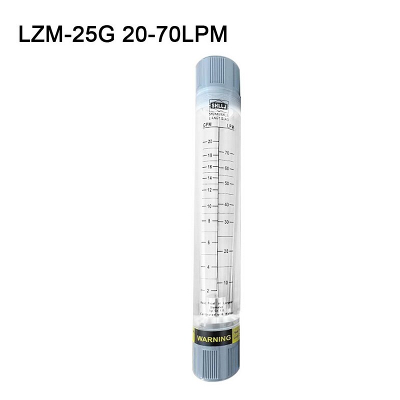 0.5-5 Gpm/1.8-18 Lpm Tube Type Flow Meter Voor Gas Vloeibare Pijpleiding Flowmeter ^_^: blue