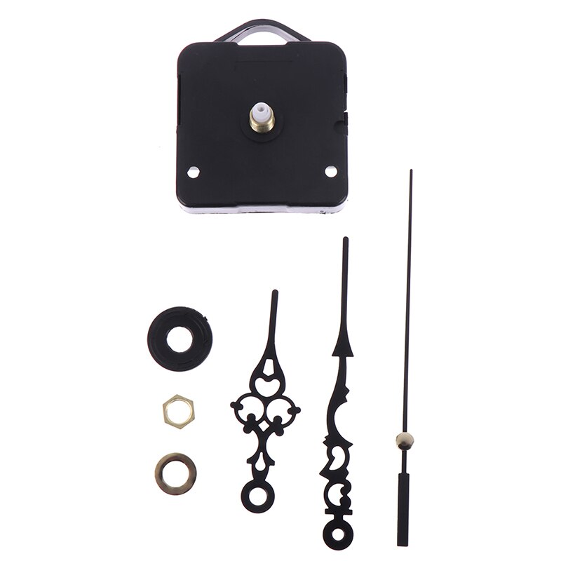 Mécanisme d&#39;horloge à Quartz pratique, 12888, Type pendule, mouvement en plastique avec mains, accessoires d&#39;horloge: 3