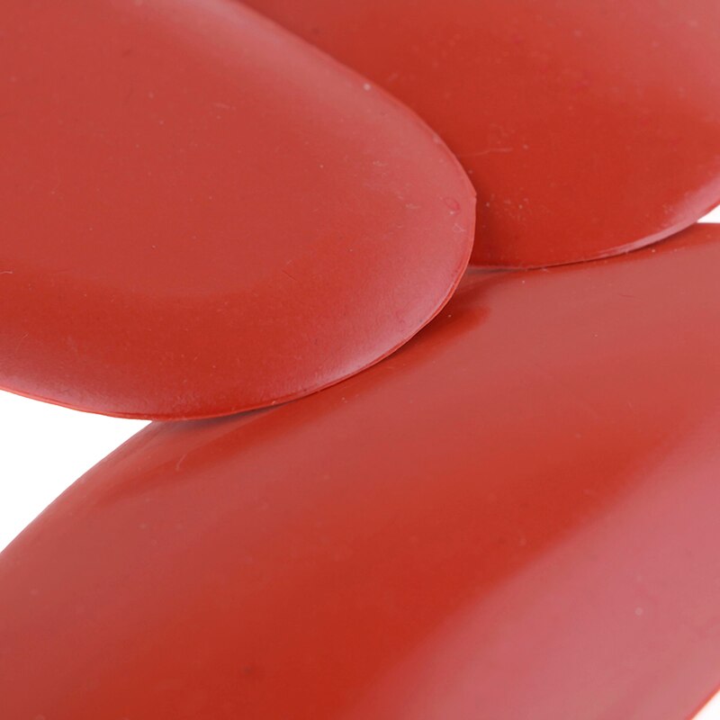 Sculpture faite à la main pour artiste en argile et céramique, outils spéciaux d'art auxiliaire, poterie rouge et artiste en argile, couleur rouge très douce, 3 pièces/ensemble