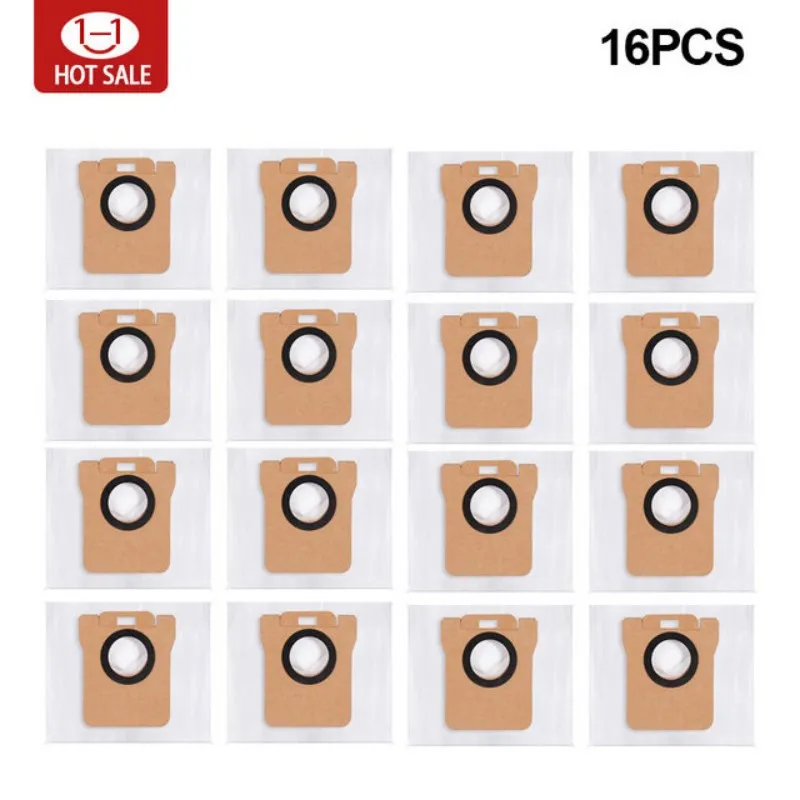 For Xiaomi Robot Vacuum X10 Accessories Main Side Brush Hepa Filter Mop Cloth Dust Bag Replacement Spare Parts: Beige