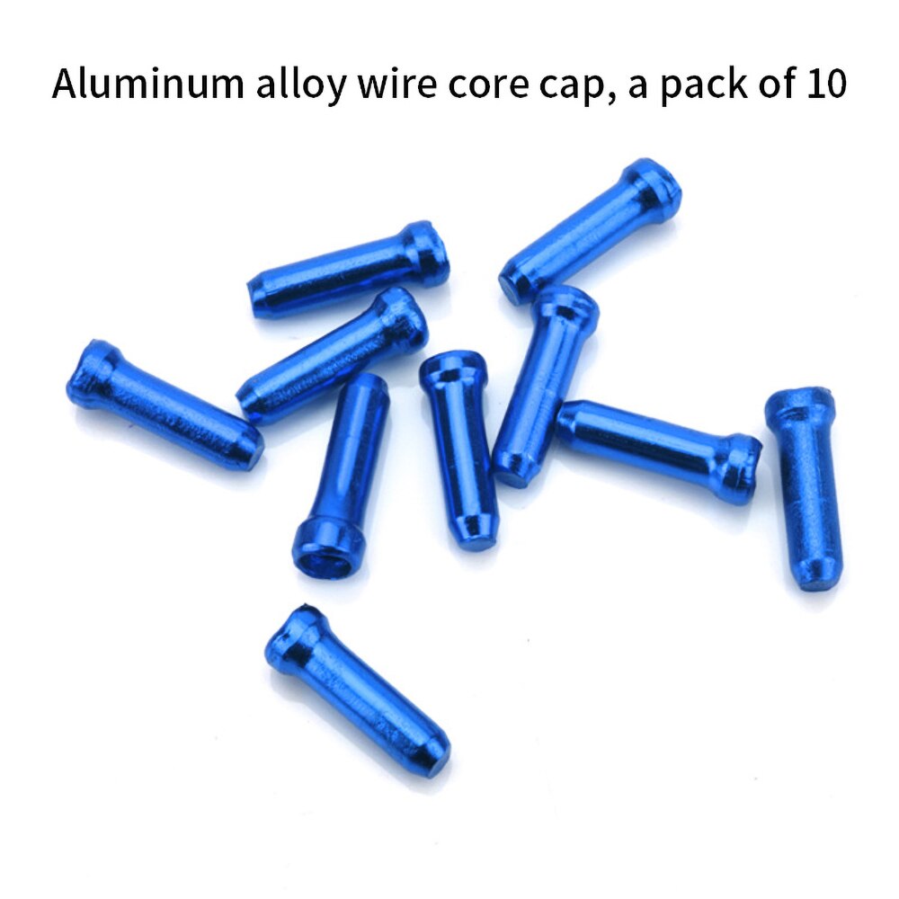 3packs Bike Linie Rohr Innere Linie Abdeckung Variabler Geschwindigkeit Bremse Linie Core Hut Aluminium Legierung Linie Core Kappe Farbe metall Schwanz Kappe