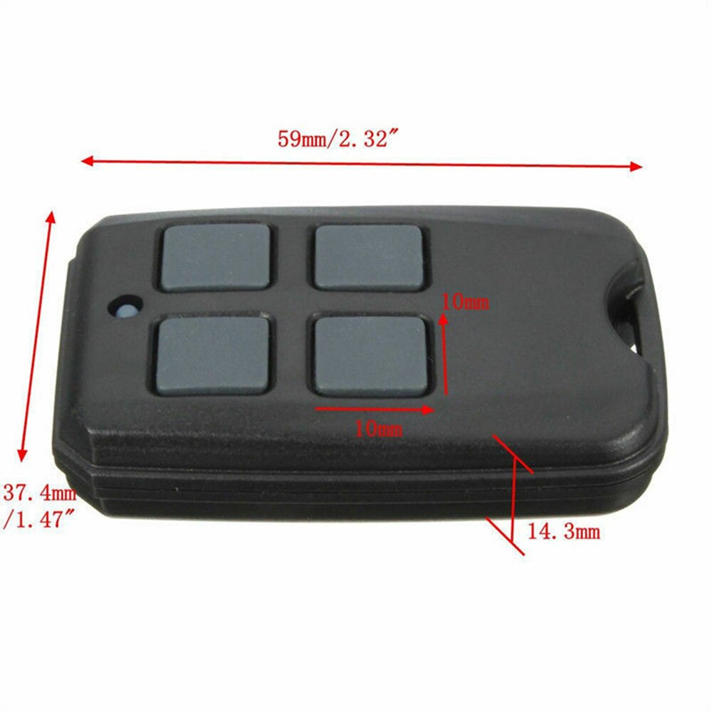 4 Button Garage Gate Door Remote 315 390 MHz For GITR-3 GITR-3BX 37517S Wireless RF Remote Control Key Fob Controller