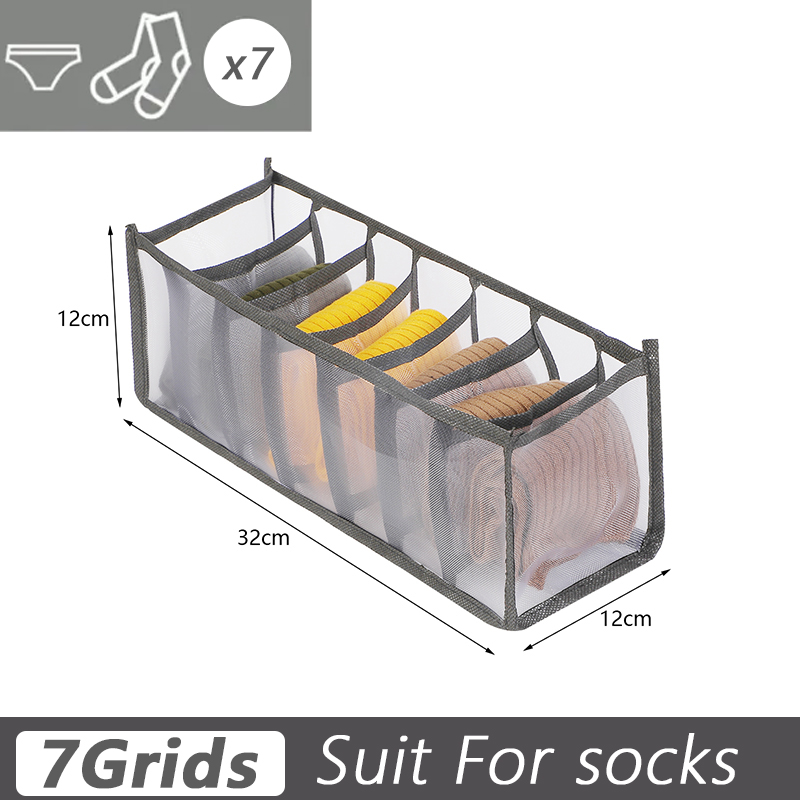 Sokken Organizer Ondergoed Bh Opbergdoos Kast Lade Organizer Voor Kleding Stropdassen Garderobe Organizer Kast Separator