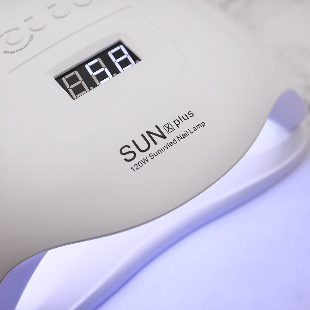 SUN X Plus 114/90/36W UV LED Nail Lamp with 36Pcs Leds or Gel Polish Dual Power Quick Drying With Manicure Salon Lamp