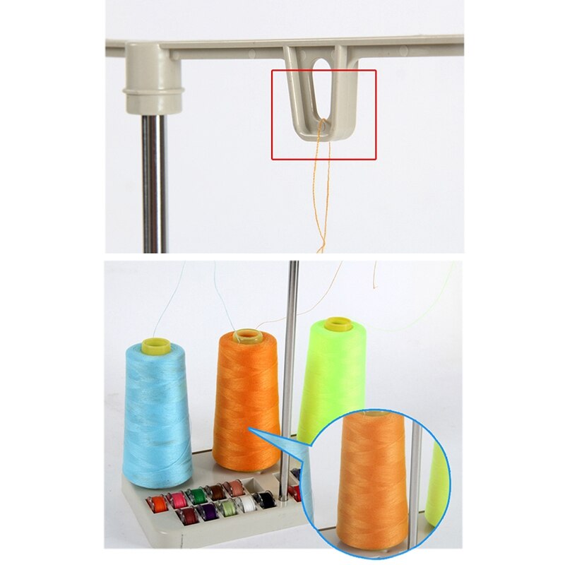 BMBY-Special Thread /Cotton Spool Stand Three Cone Holder Stands for Sewing Machines 31X21cm