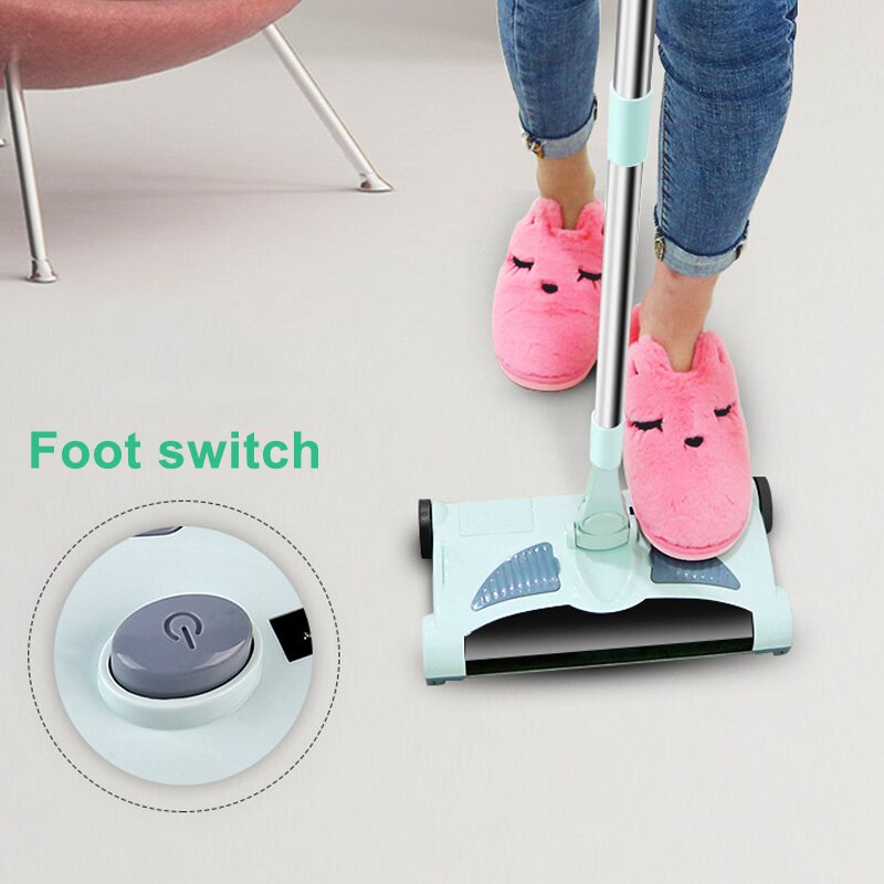 Quiet Electrostatic Carpet Floor Sweeper Lightweight Cleaning Vacuum Cleaner for Home HY99 MA16