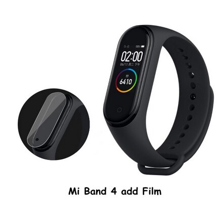 Original Xiao mi mi Band 4 Clever Uhr AMOLED Farbe Bildschirm Herzfrequenz Fitness Sport 50ATM Wasserdichte Clever Armbinde Bluetooth 5,0: CN hinzufügen Film