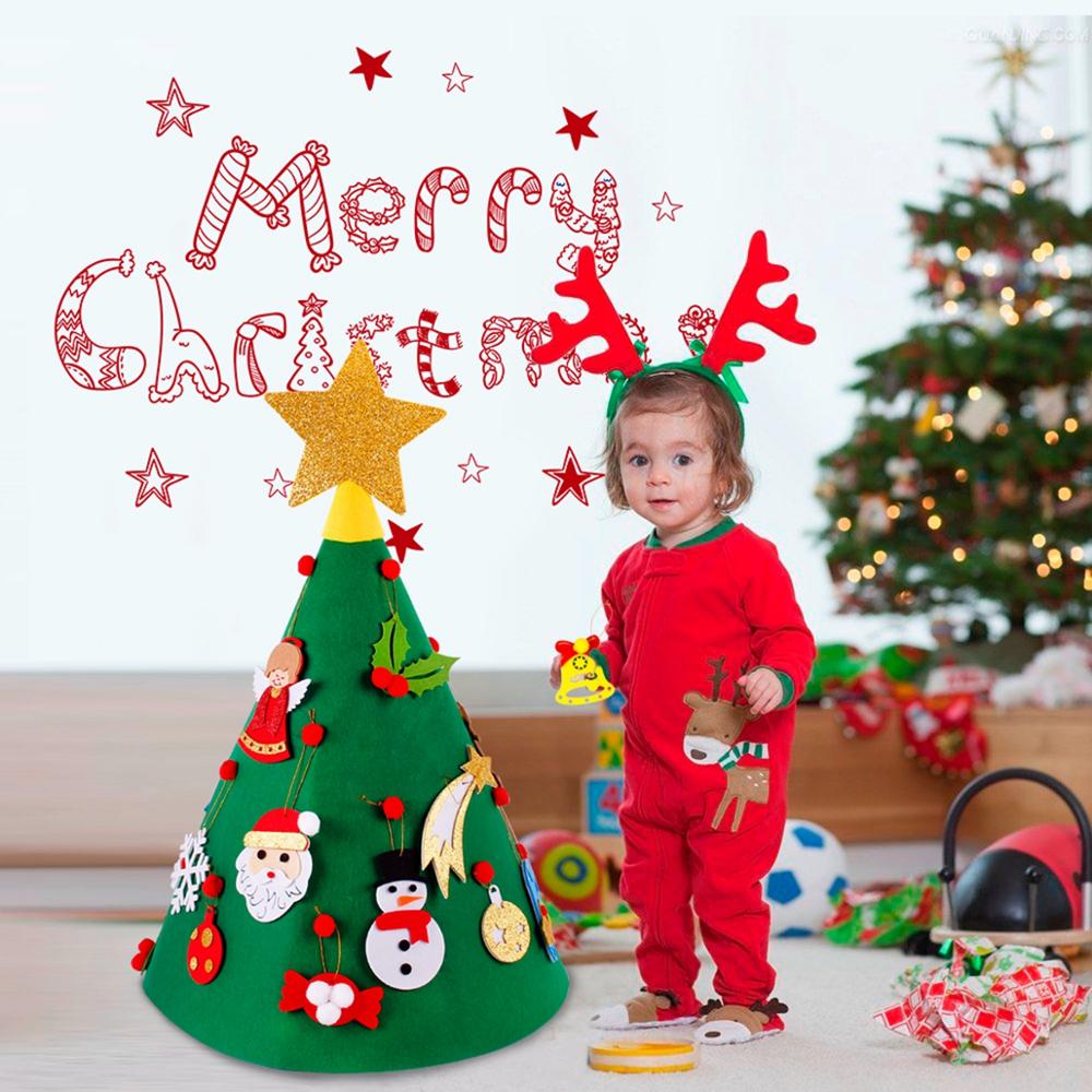 Qifu filt julgran jultomten god jul inredning för hemmet navidad natal kesrt träd jul gott år 2022