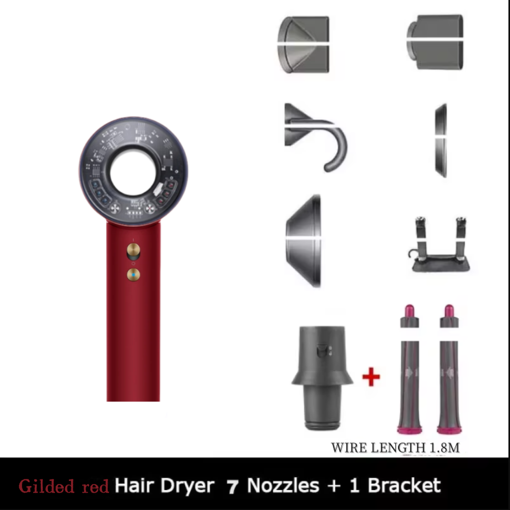 Negative ion hair-damaging leafless quick-drying hair dryer silent home hair salon hair dryer hair style machine