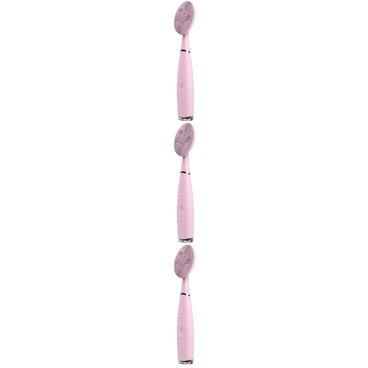 3pcs Handheld Facial Cleanser Electric Face Washing Cleaner Facial Cleansing Brush Pore Deep Cleansing Face Brush )