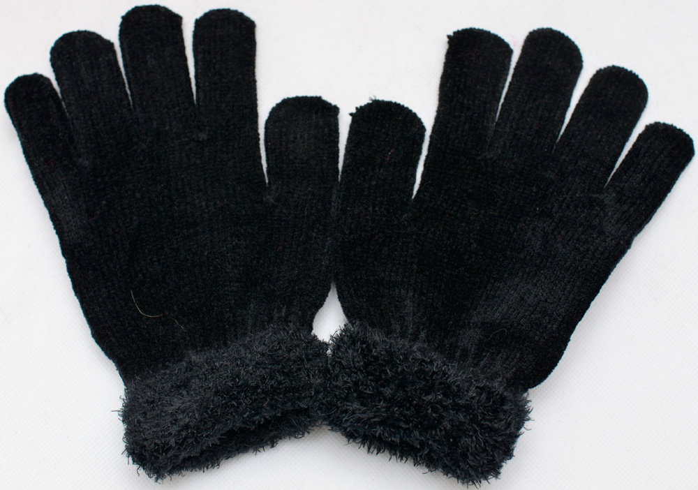 Unisex Otoño e Invierno hombres mujeres cálido guantes pluma pura manoplas suaves Guantes negro Rosa algodón Fitness guantes 2Cols