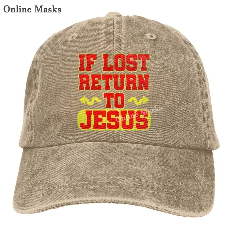 Denim Cap Jesus The Way The Truth The Life Baseball Dad Cap Adjustable Classic Sports for Men Women Hat