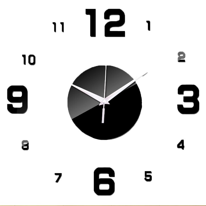 wall clock large decorative wall clocks home decor diy clocks living room reloj mural sticker