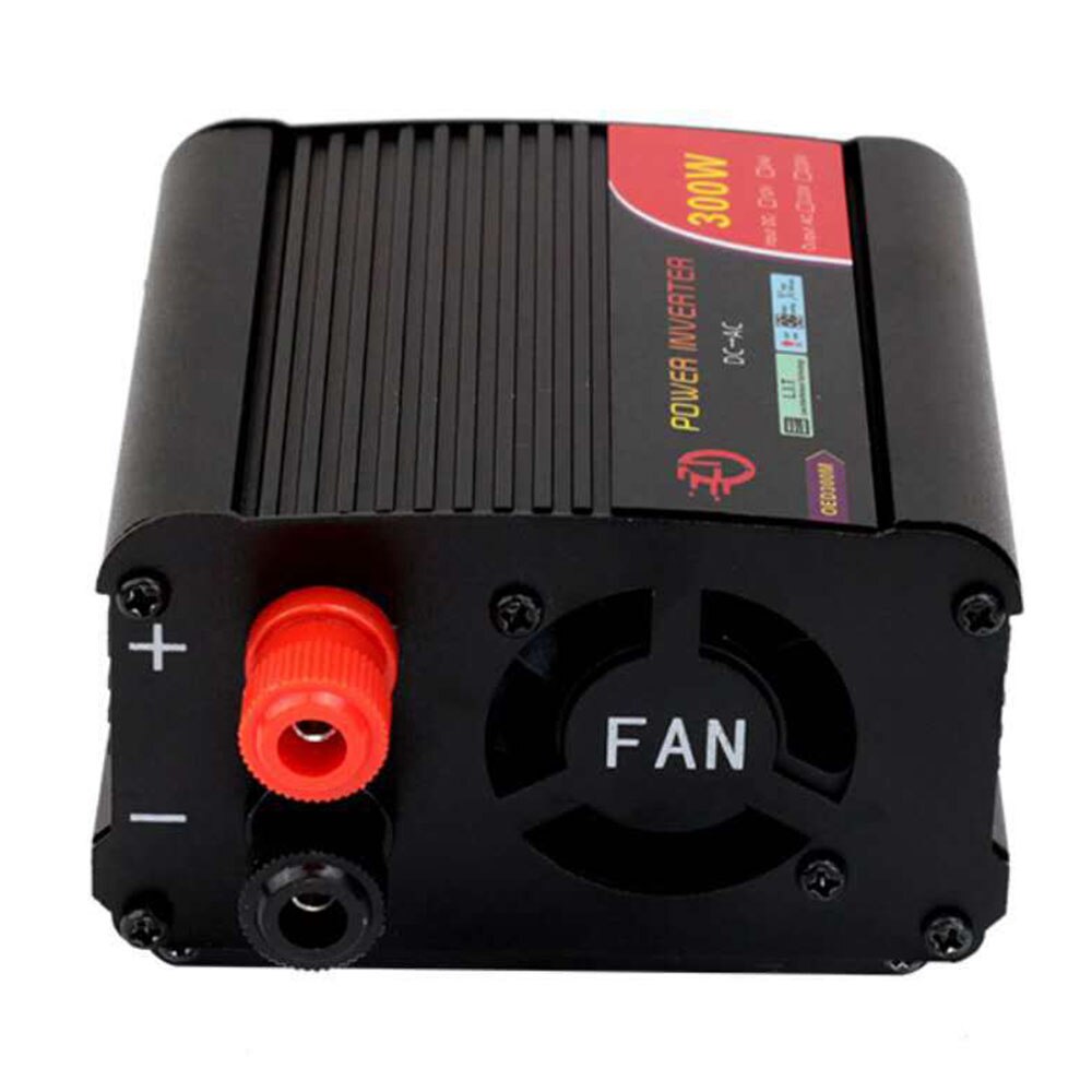 Convertisseur d'inverseur de puissance de 300W cc 12V à l'inverseur de voitures à ca de 220V avec l'adaptateur de voiture