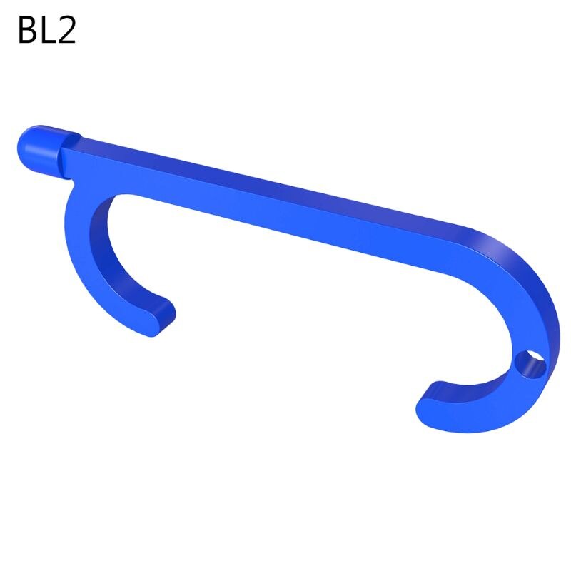 Handmade Door Opener Key Chain No Touch Door Handle Elevator Button Artifact Keychain Avoid Touching Key: 5