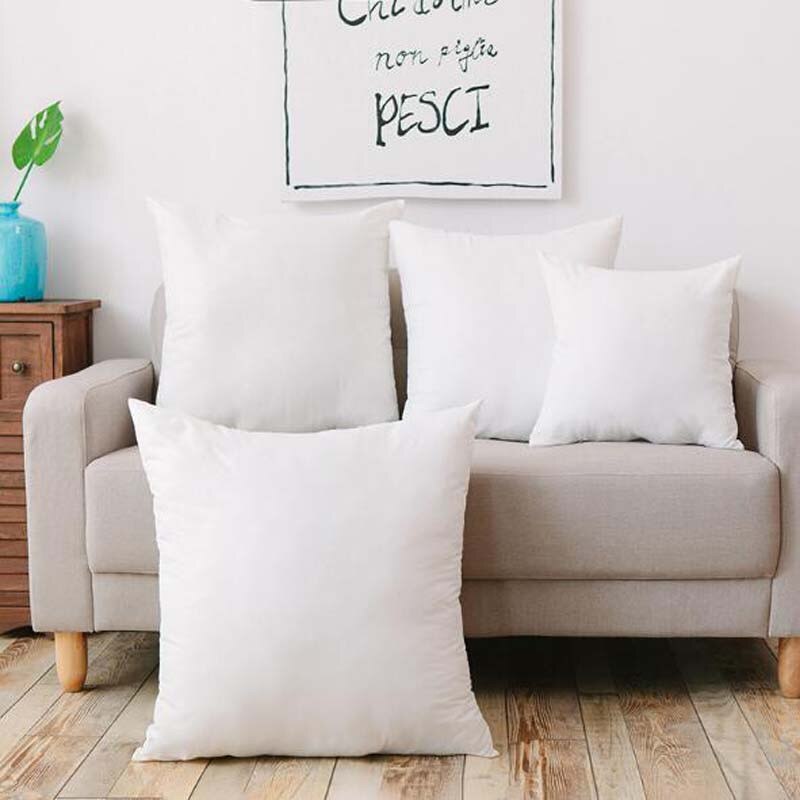 Cojín de relleno interior para el hogar, almohada para el sofá con relleno de algodón, almohada suave para el sofá, con núcleo de insertos de cojín 16/18/20/22/24 pulg.