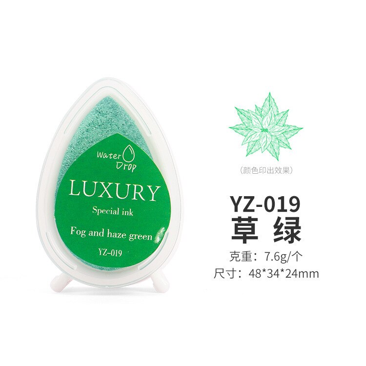 20 Rainbow Colors Diy Craft Scrapbooking Ink Pad Stamps: S