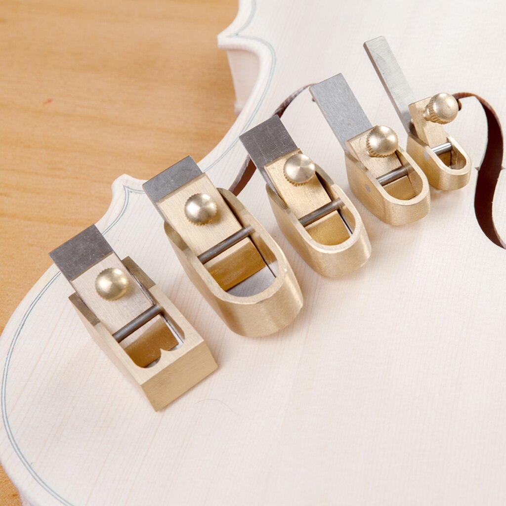 Mini violín plano de latón Varios tamaños, herramientas para hacer violoncelo, plano de cobre y Metal, tamaño 5, novedad