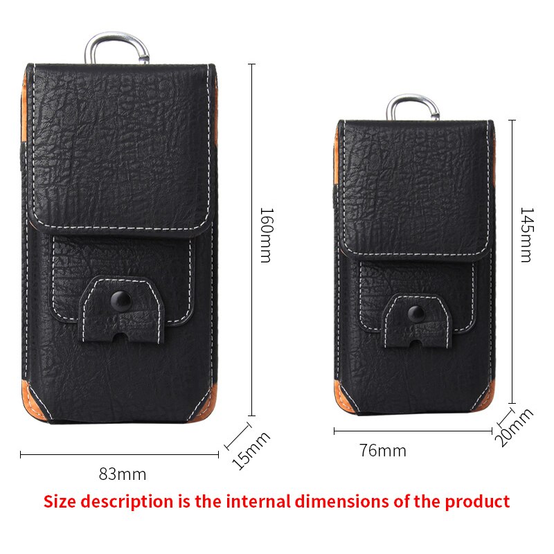 Cintura in Vita aziendale Confezioni Sacchetto di Caso di Vibrazione Per Ulefone Nota 8P Armatura X7 X6 X5 X3 Pro Telefono Cellulare sacchetto Appeso Copertura Coque Fundas