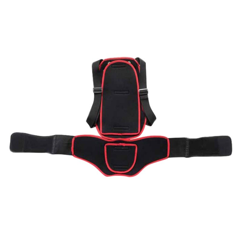Protección para la espalda del cuerpo para montar en Moto ciclismo esquí adulto senderismo al aire libre Protector de la espalda de la pieza protectora de la espalda del cuerpo de la espina dorsal de esquí j2