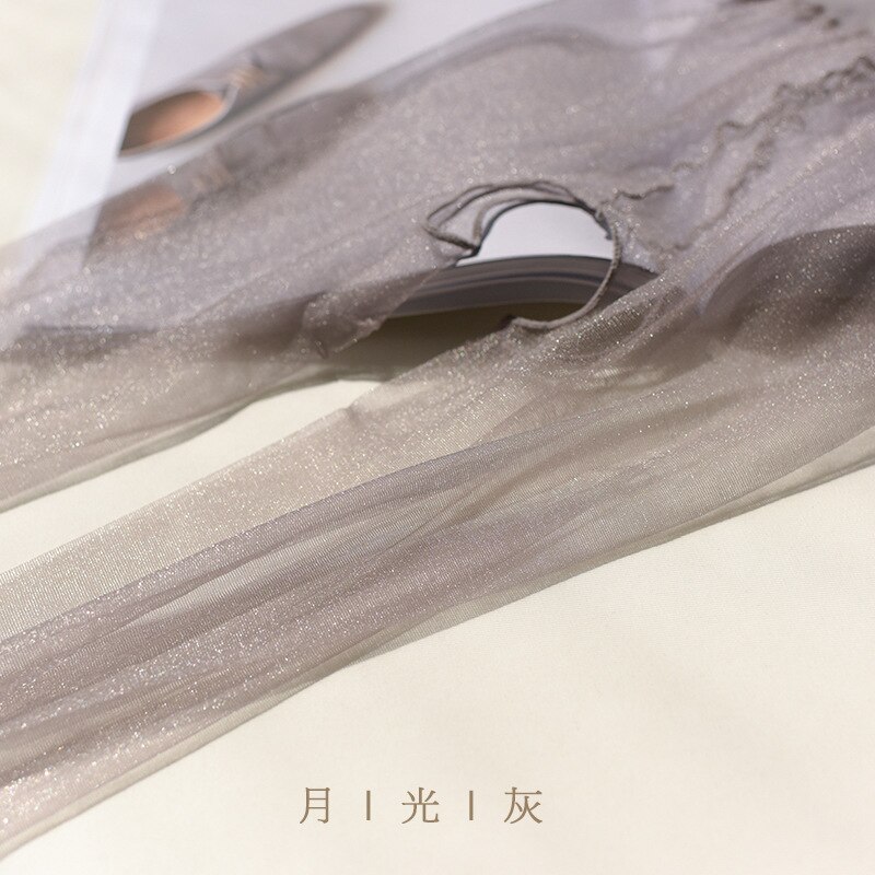 SP & CITY 8 Kleuren Vrouwen Dunne Elasticiteit Panty Sexy Dames Nylon Glanzende Transparante Vrouwelijke Kousen Nachtclub Licht Panty