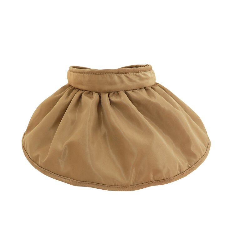 Korea Hülse Hütte sommer sonnenhut weibliche eins Hütte weiblichen studenten Koreanische Trend UV schutz leere oben: Kakifarbig