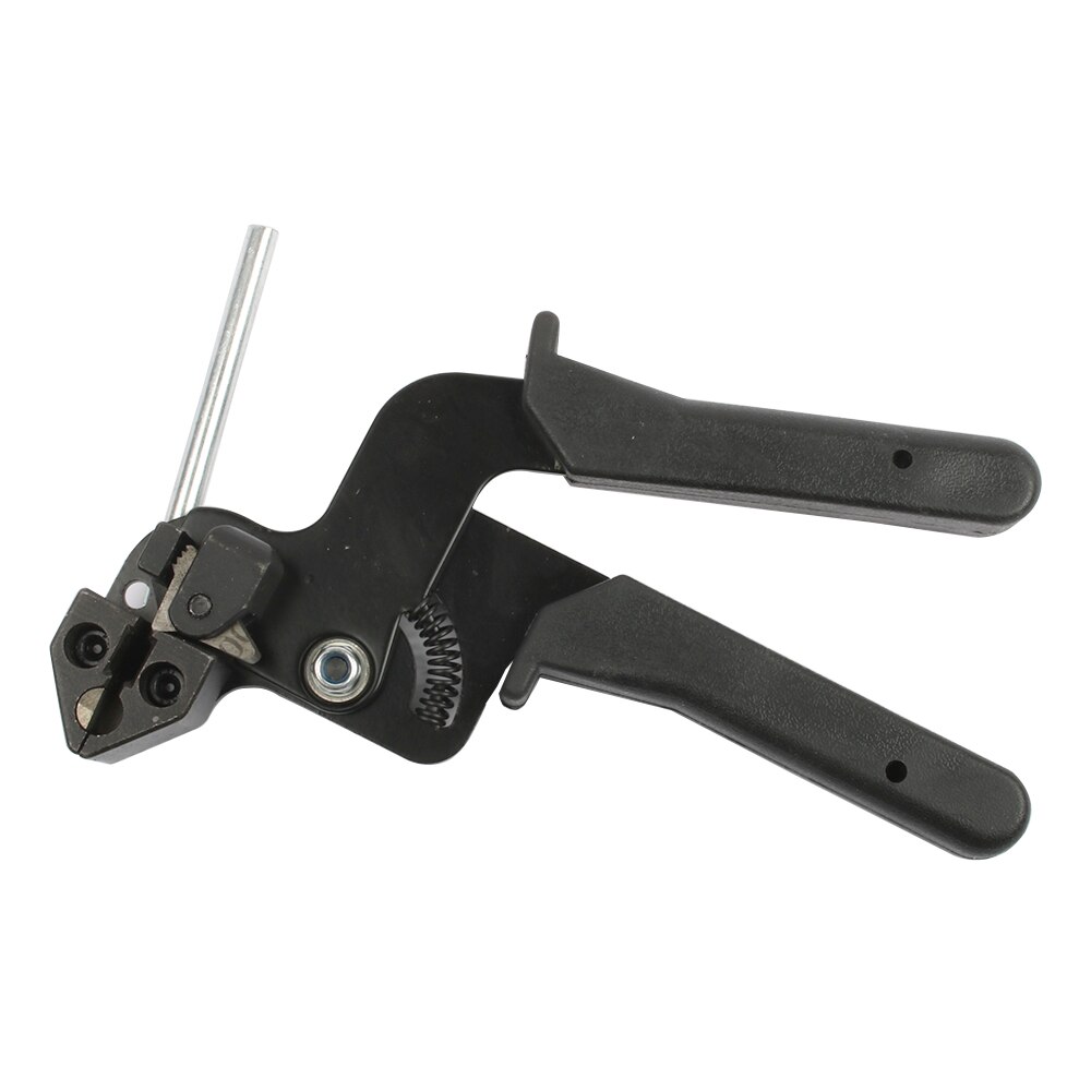 Stainless Steel Cable Tie Gun Stainless Steel Zip Cable Tie plier bundle tool Tensioning Trigger action Cable Gun with Cutter: LS-600R