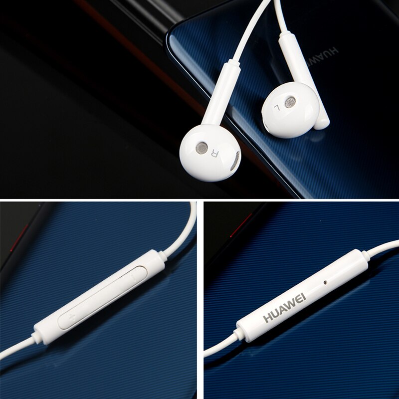 Original Huawei Honor AM115 AM116 Earphone With 3.5mm Headset Wired Control For Huawei P10 P9 P8 Honor 8 Mate 40 30 20 P20 P30