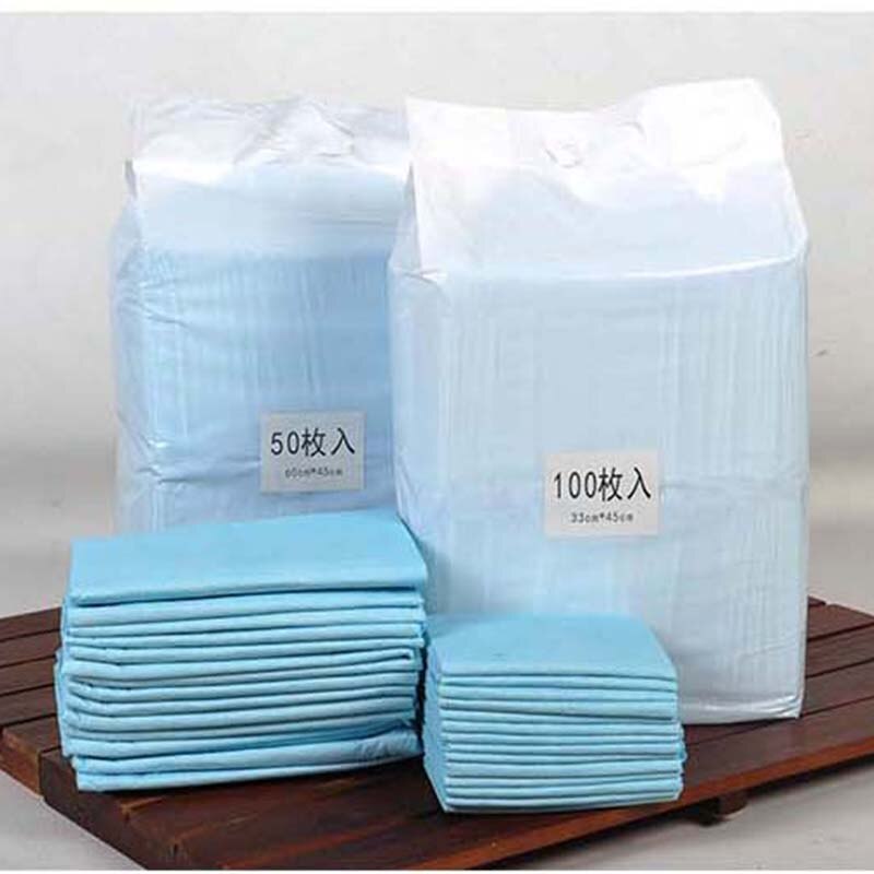 Pañales desechables para perros súper absorbentes perro mascota gato pequeño perro grande pañales de entrenamiento perro cachorro pañal para inodoro de interior 100 piezas
