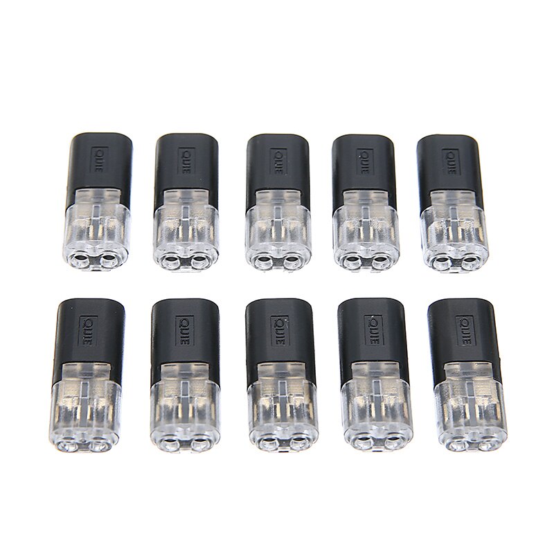 10Pcs 12V Wire Cable Snap Plug In Connector Terminal Connections Joiners For Car Auto Parts Accessories