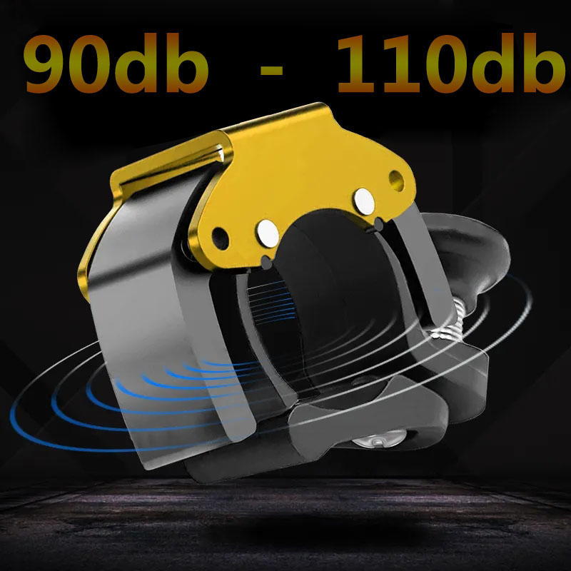 Timbre de bicicleta de acero inoxidable, claxon clásico para manillar de bicicleta, sonido nítido, accesorios de seguridad para bicicleta