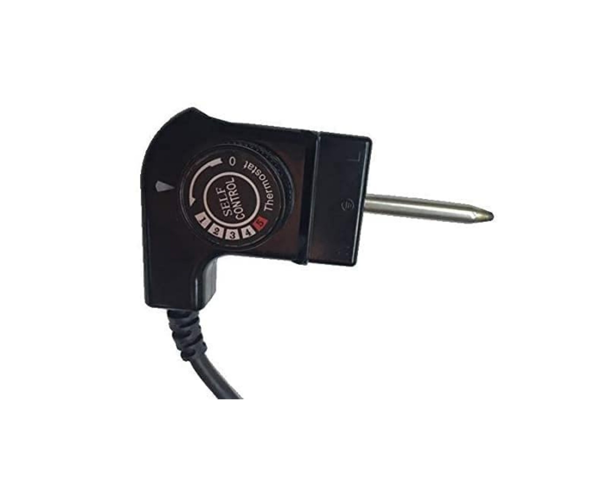 Anakel Home, Cable para Plancha de Asar con Termostato, para Jata,Princess,Fagor...excepto eje fino, plástico resistente a altas temperaturas, acopla perfecto a las planchas de asar.