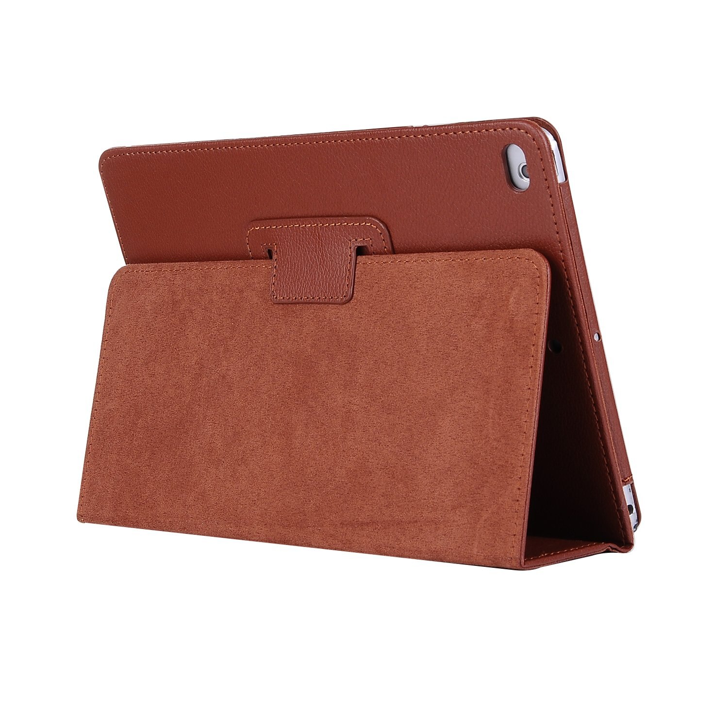 Pour ipad pro 10.5 étui A1701 A1709 A1852 Foilo support housse en cuir pour ipad air étui A2152 A2123 étui pour tablette Funda: for iPad pro brown