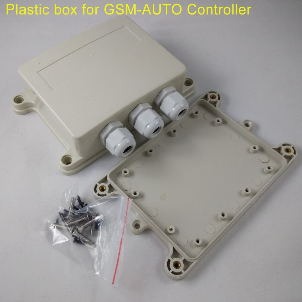 Plastic box for GSM-AUTO (DC Type ) gsm remote relay control board