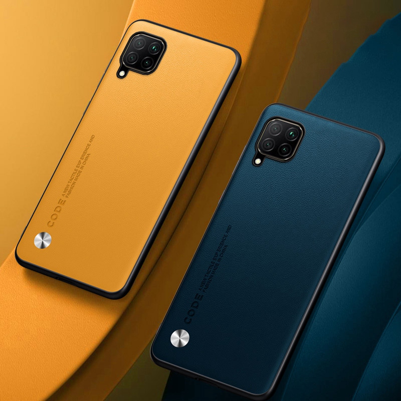 Étui en cuir PU de luxe pour Huawei Nova 7i P40 Lite, couverture arrière, protection en silicone 256, coque de téléphone pour Nova 6 SE