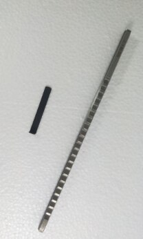1/2 Keyway Broach D Push-Type Inch Size HSS High Speed Steel Broach Cutting CNC Machine Tool Brand good