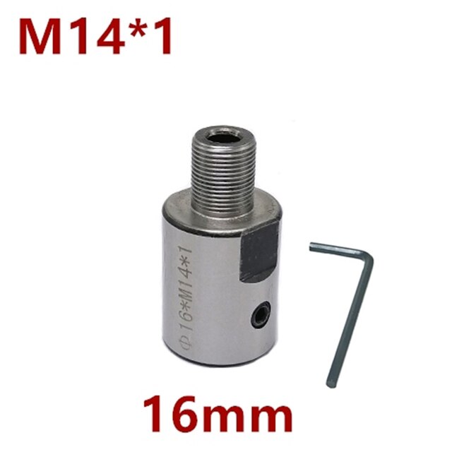 Mini Chuck 8-19mm M14 Adapter Connecting Rod Connector Bushing Tool Machinery Accessories Chuck For Lathe Bench