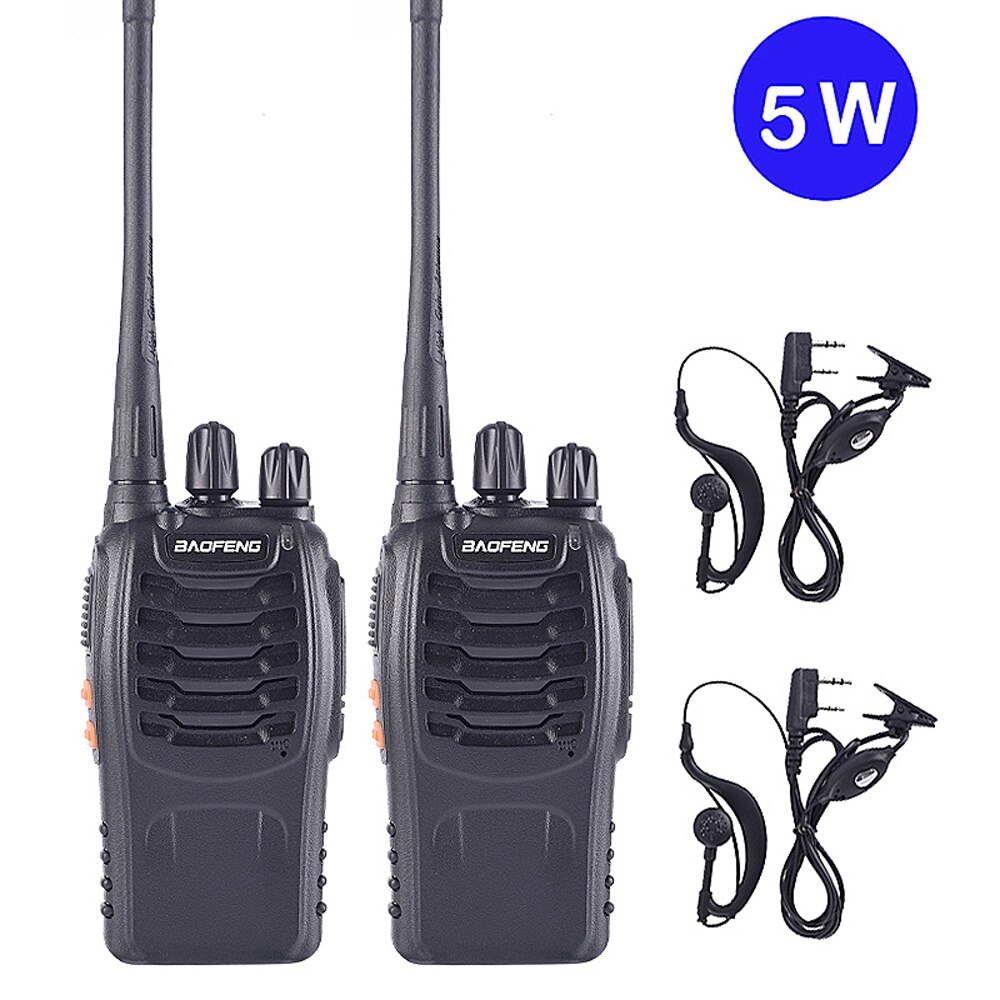 1 個/2 個baofeng BF-888sトランシーバーラジオステーションのuhf 400-470mhz 16CHラジオブランド新しいと高品質