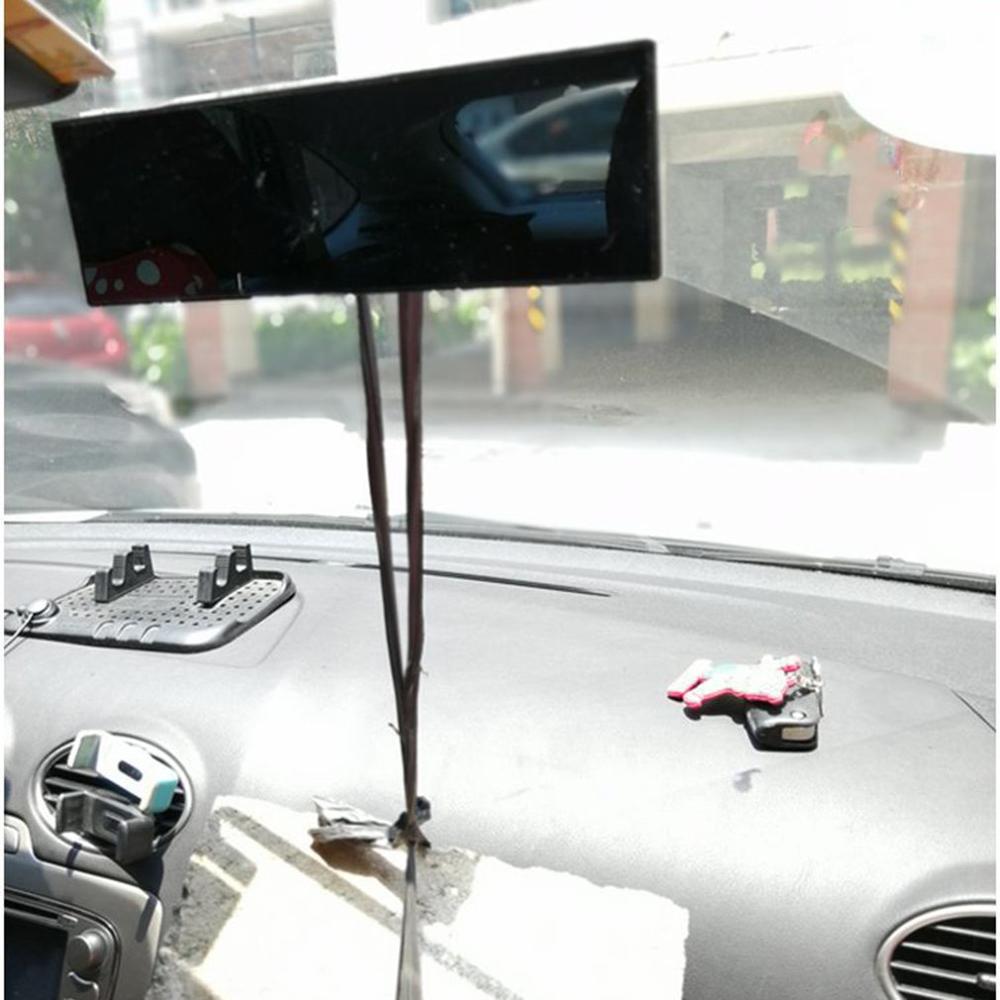 Espejo retrovisor interior de coche con gran campo de visión y ventosa, espejo plano gran angular, espejo auxiliar interior para coche, modificación.