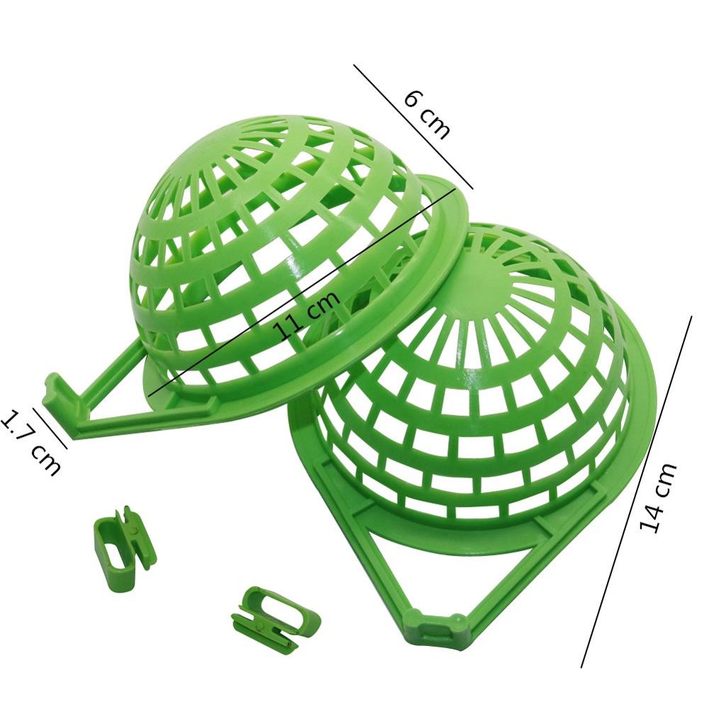 Plastic Kanarie Nestkooi decoratieve kooien 3 optionele vogeleieren Nestpan Huisdier Vogels Uitkomen Gereedschap Benodigdheden