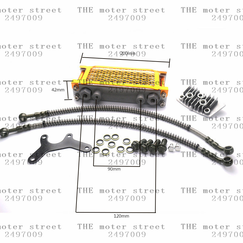 Motor Horizontal de 50 70, 90, 110cc, 125cc, 140cc, hecho en China, Dirt Pit Monkey Bike ATV, ventilador de enfriamiento por aceite para motocicleta